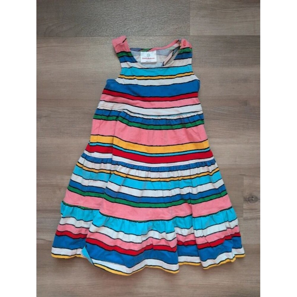 Hanna Andersson Striped Racerback Dreas, 4T (U1)